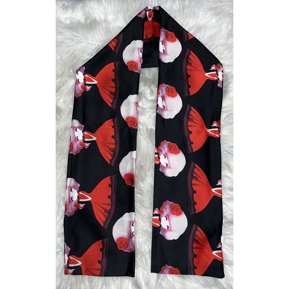 Ladies‎ In Red Dress Scarf Glam Fashionista Rectangle Whimsical - Picture 4 of 6
